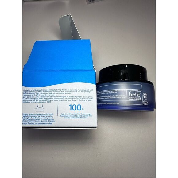 belif Aqua Bomb Hydrating Sleeping Mask with Panthenol 75ml - Picture 2 of 6